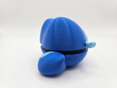 Kyogre Pokeball Display - Gecqua Pokémon Themed 3D Printed Figure 4