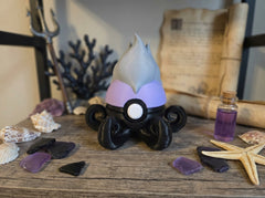 Ursula Pokeball Figure - 3D Printed Sea Witch Villain Collector's Item 5