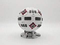 Lightsaber Training Drone Prop with Stand - 3D Printed Sci-Fi Replica 2