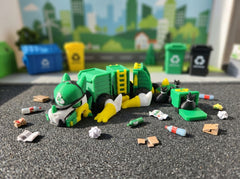 Garbage Truck Mini Dragon - Articulated Fidget Desk Toy 1