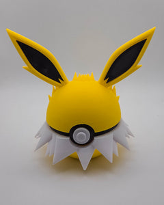 Jolteon Pokeball Figure - 3D Printed Collector Prop 2