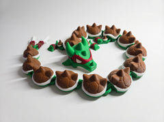 Articulated Raphael Turtle Dragon - TMNT Inspired Poseable Figure 2