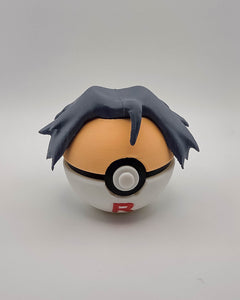 James Team Rocket Pokeball - 3D Printed Figure, Anime Desk Decor 2
