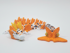 Articulated Koi Dragon - Large 24" 3D Printed Fidget Toy 7
