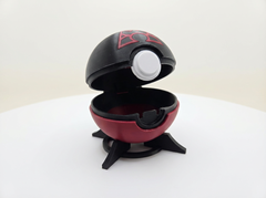Team Magma Pokeball - Functional 3D Printed Replica for Cosplay and Display 3