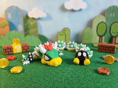 Articulated Bowser Dragon Figure - Video Game Fidget Toy 2