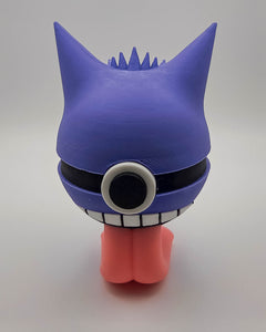 Gengar Pokeball Replica - 3D Printed Ghost Type Figure 2