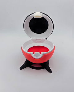 Team Rocket Pokeball - Functional 3D Printed Prop and Storage Box 2