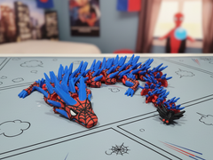 Spiderman Articulated Dragon - 24 Inch Crystal Fidget Toy 1