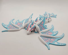 Articulated Monarch Dragon - Pastel Butterfly Fidget Toy 2