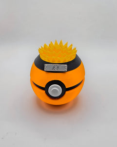 Naruto Pokeball - 3D Printed Anime Crossover Figure 2