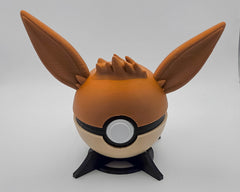 Eevee Pokeball Replica - Functional 3D Printed Storage Box for Gamers 3