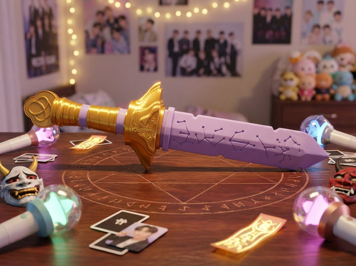 Rumi's Sword (Small) - 3D Printed KPop Prop Replica