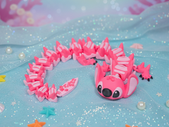 Articulated Angel Dragon - Large Flexible Fidget Toy Figure 1