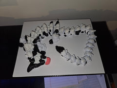 Articulated Cow Dragon - 24 Inch Fidget Toy - Farmhouse Desk Decor 2