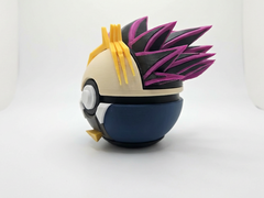 Yugi-Oh Pokeball Crossover Figure - 3D Printed Anime Decor 3