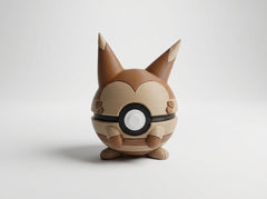 Furret Pokeball - 3D Printed Figure, Gamer Desk Decor 2