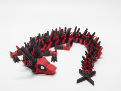 Deadpool Dragon - Large Articulated Figure, 3D Printed Comic Decor 3