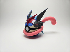Ash's Greninja Pokeball Replica - 3D Printed Gamer Display Prop 5