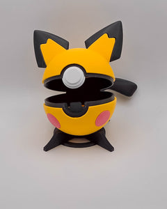 Pichu Pokeball Replica - Functional Prop for Cosplay and Gamer Desk Decor 2