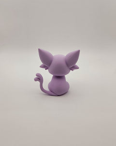 Espeon Figurine, 3D Printed Pokemon Statue, Miniature Desk Decor 4