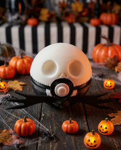 Jack Skellington Pokeball, 3D Printed Display Figure, Halloween Geek Decor 4