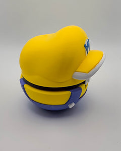 Wario Pokeball - 3D Printed Video Game Replica, Collector Item 3