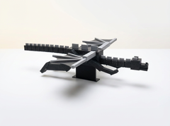 Minecraft Enderdragon Figure - Articulated Desk Toy with Stand 9