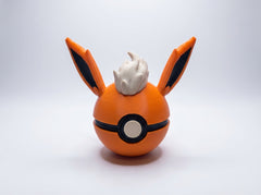 Flareon Pokeball - Functional Storage Box and Cosplay Prop 3