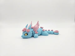 Articulated Winged Flower Dragon, Fidget Desk Toy 3