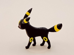 Umbreon Figure - 3D Printed Mini Statue - Eeveelution Gamer Desk Decor 3