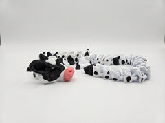 Articulated Cow Dragon - 24 Inch Fidget Toy - Farmhouse Desk Decor 6