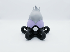 Ursula Pokeball Figure - 3D Printed Sea Witch Villain Collector's Item 2