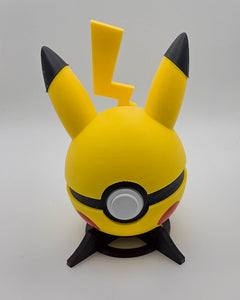 Pikachu Pokeball - Functional Storage Box, 3D Printed Cosplay Prop 3