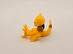 Abra PokeMini Figure - 3D Printed Psychic Pokemon Statue 3