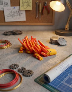 Iron Man Dragon Mini - Articulated Superhero Fidget Toy 4