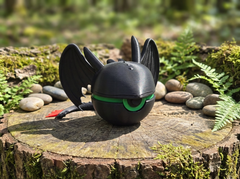 Toothless Dragon Pokeball Prop - 3D Printed Fan Art Collectible 3