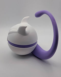 Mewtwo Pokeball Replica - Functional 3D Printed Cosplay Prop 3