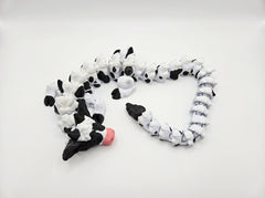 Articulated Cow Dragon - 24 Inch Fidget Toy - Farmhouse Desk Decor 4