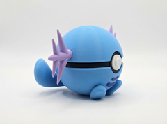 Wooper Pokeball - 3D Printed Prop Replica, Gamer Desk Decor 2