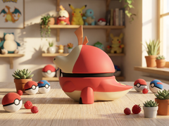 Fuecoco Poke Ball Figure - 3D Printed Video Game Replica 6