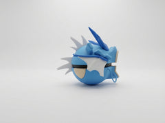 Gyarados Pokeball Replica, 3D Printed Video Game Decor 3