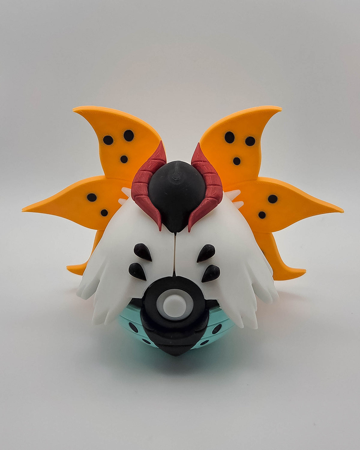 Volcarona Pokeball - 3D Printed Video Game Replica, Geek Desk Decor 2