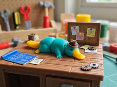 Flexi Perry the Platypus Figurine, Articulated Fidget Toy 4
