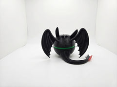 Toothless Dragon Pokeball Prop - 3D Printed Fan Art Collectible 4