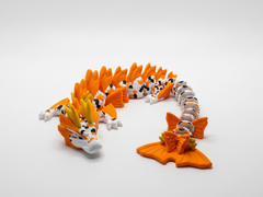 Articulated Koi Dragon - Large 24" 3D Printed Fidget Toy 2