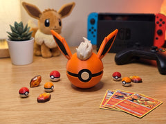 Flareon Pokeball - Functional Storage Box and Cosplay Prop 1