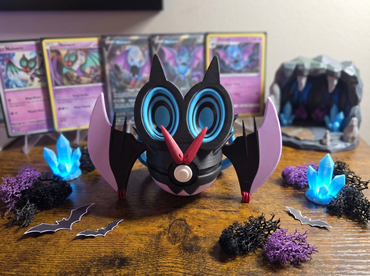 Noivern Pokeball - Non-Functional 3D Printed Display Prop 1