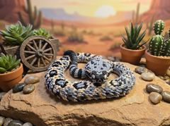 Articulated Rattlesnake - Large 36-Inch Flexible Fidget Toy 1