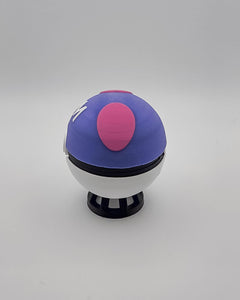 Master Ball Replica, Functional 3D Printed Prop for Cosplay and Desk Decor 3